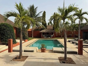 Outdoor pool - Villa Tamarin (Ngaparou)