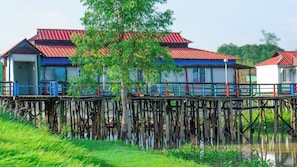 Standard Cottage, Balcony, River View | Desk, laptop workspace, free WiFi - Turag Waterfront Resort (Kaliakair)