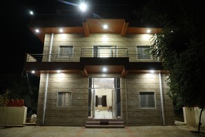 Fassade der Unterkunft