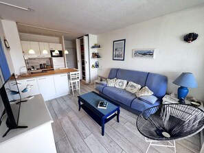 TV - T2 Cabin with Pool and Parking, Pets allowed (Cap d'Agde)