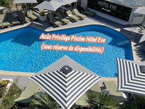 Pool - Air-conditioned villa 2-4 pax with parking (Cap d'Agde)