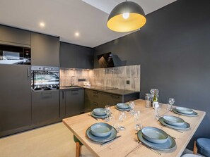 Dining - Morzine: Apt 6 pers, 41m², center, slopeside access (Morzine)