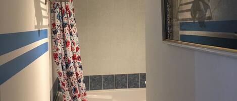 Hair dryer, towels