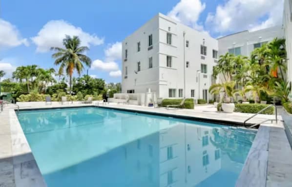 Studio, Beach View | Pool | Outdoor pool - Miami Beachside Comfort Studio Stay (Miami Beach)