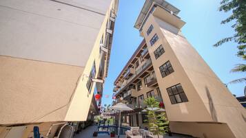 Fassade der Unterkunft