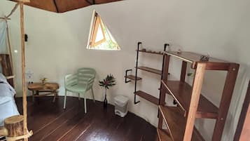 Familien-Ferienhütte, Balkon, Gartenblick | Kostenloses WLAN