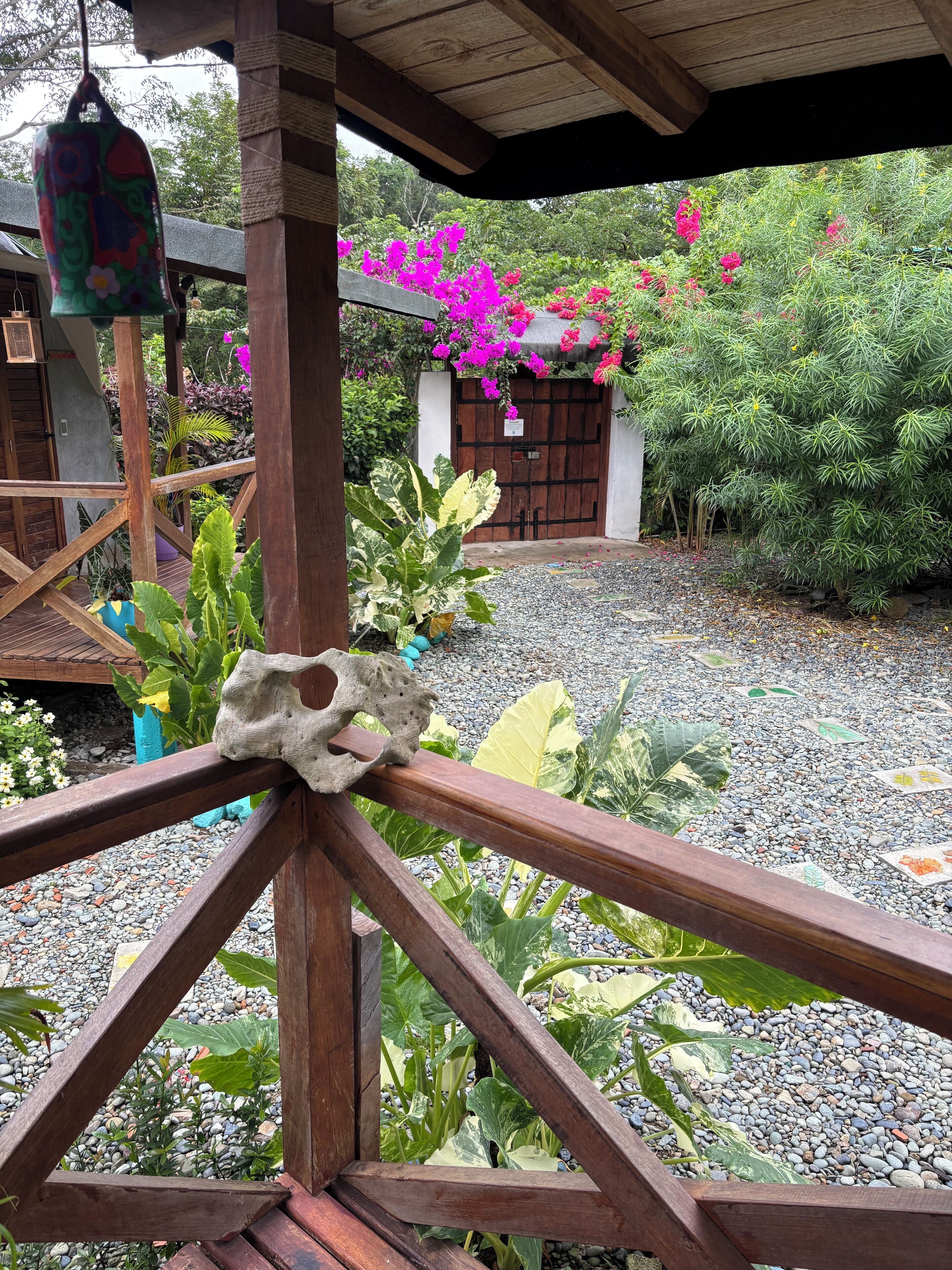 小屋, 阳台, 花园景观 | 露台