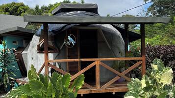 Family Cabin, Balcony, Garden View | Terrace/patio