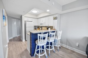 Appartamento, 1 camera da letto | Cucina privata | Frigorifero, forno, piano cottura, macchina per tè/caffè