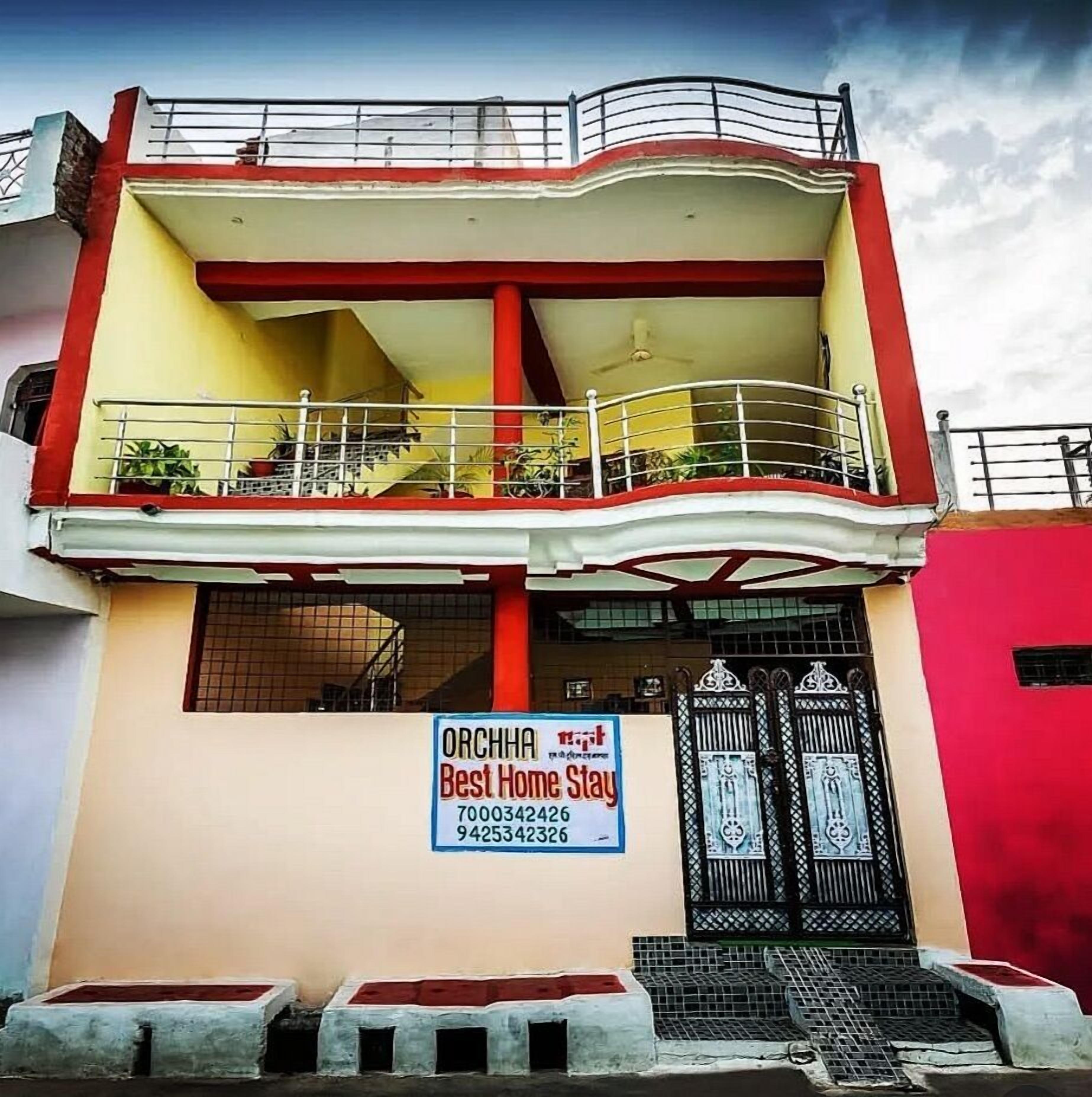 Fassade der Unterkunft