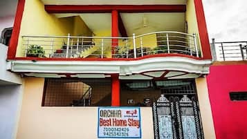 Fassade der Unterkunft