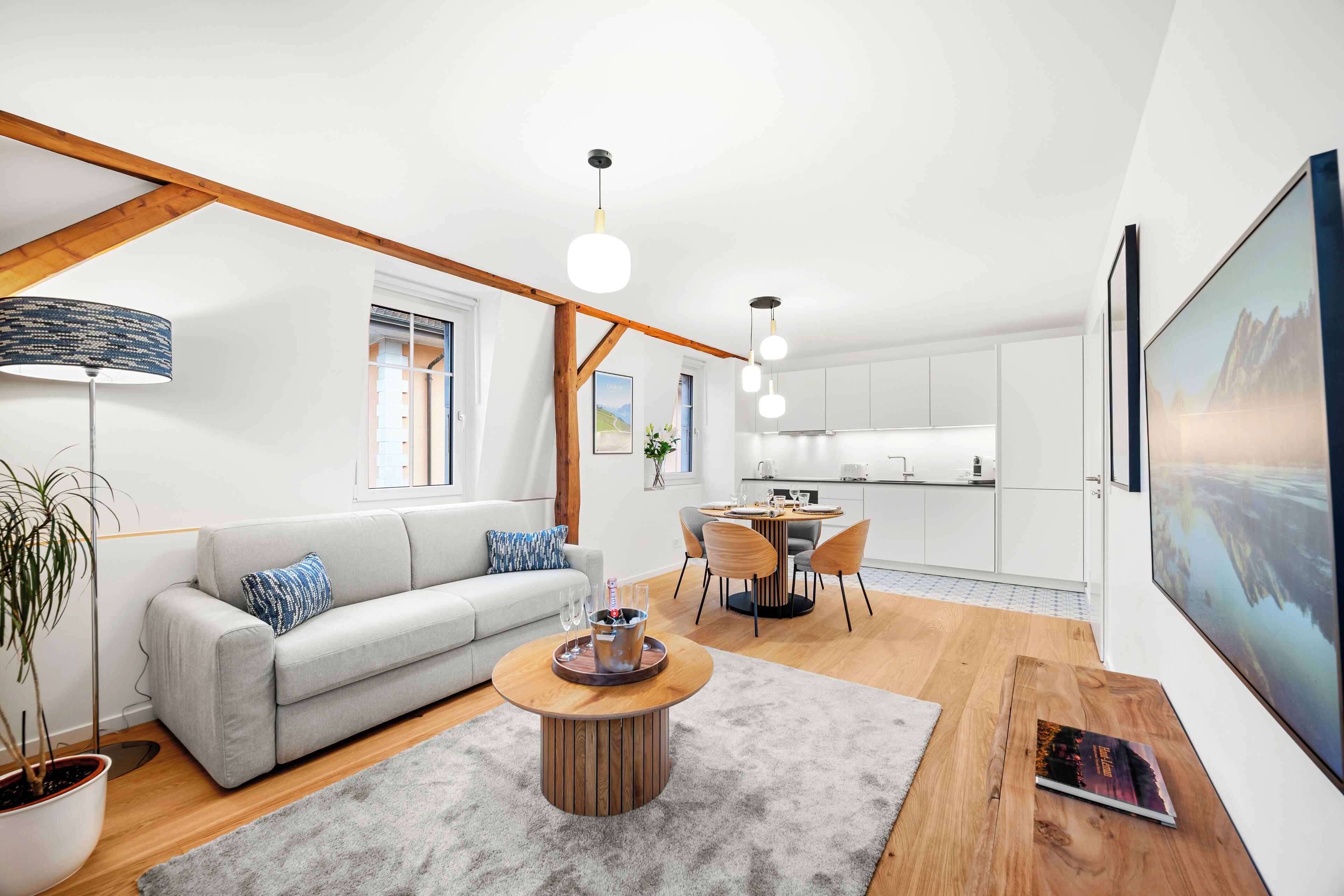 Smart-TV, bøker og filmbibliotek