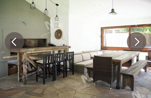Dining - Family house in a residential area, close to everything in Punta del Este. (Punta del Este)