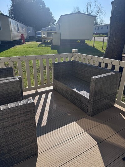 Cozy Caravan at Tower Lawn, Haggerston Castle Perfect Family Getaway