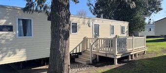 Cozy Caravan at Tower Lawn, Haggerston Castle Perfect Family Getaway