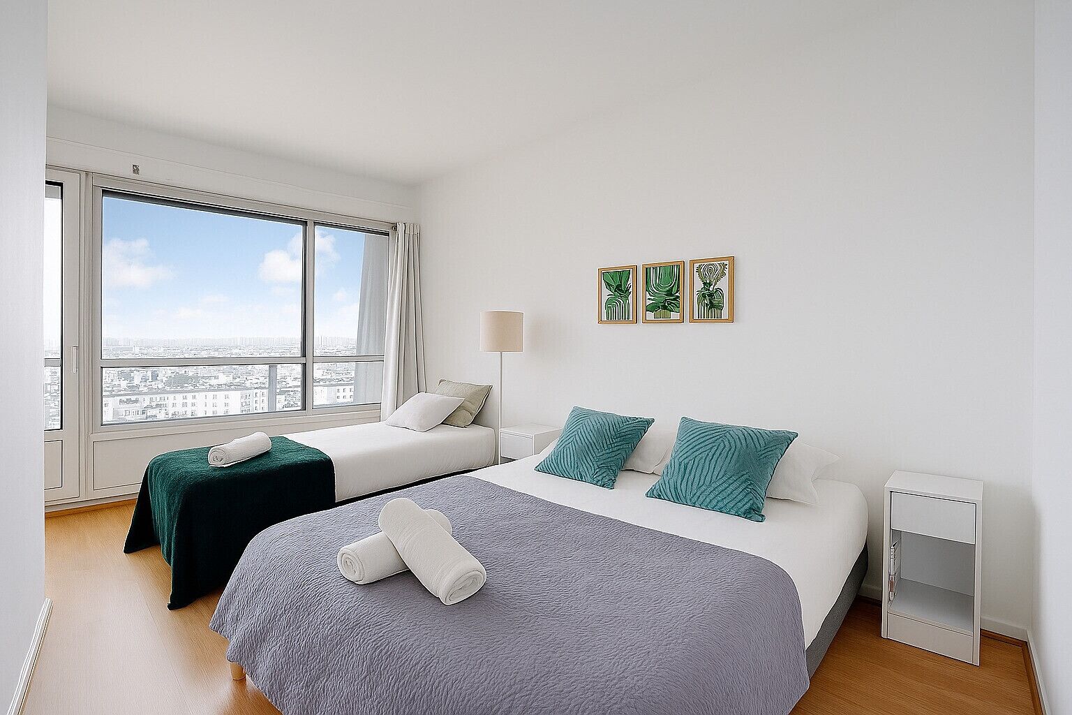 3 soverom, strykejern/-brett, wi-fi (inkludert) og sengetøy