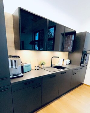 Fridge, microwave, stovetop, dishwasher - Moosmühle Weitnau - Loft Sonneck Arrive and feel good! (Weitnau)