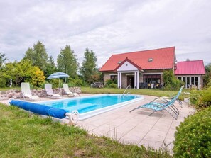 House | Pool | Indoor pool, outdoor pool - Atmospheric Holiday Home With a Swimming Pool (gmina Dobra)