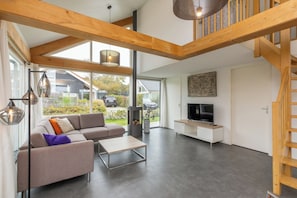 House | Living area - Wonderful Beach Holiday Home for 6 (Renesse)
