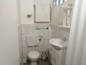 Shower, hair dryer, towels, toilet paper - Apartment in Cologne 2B (Köln)