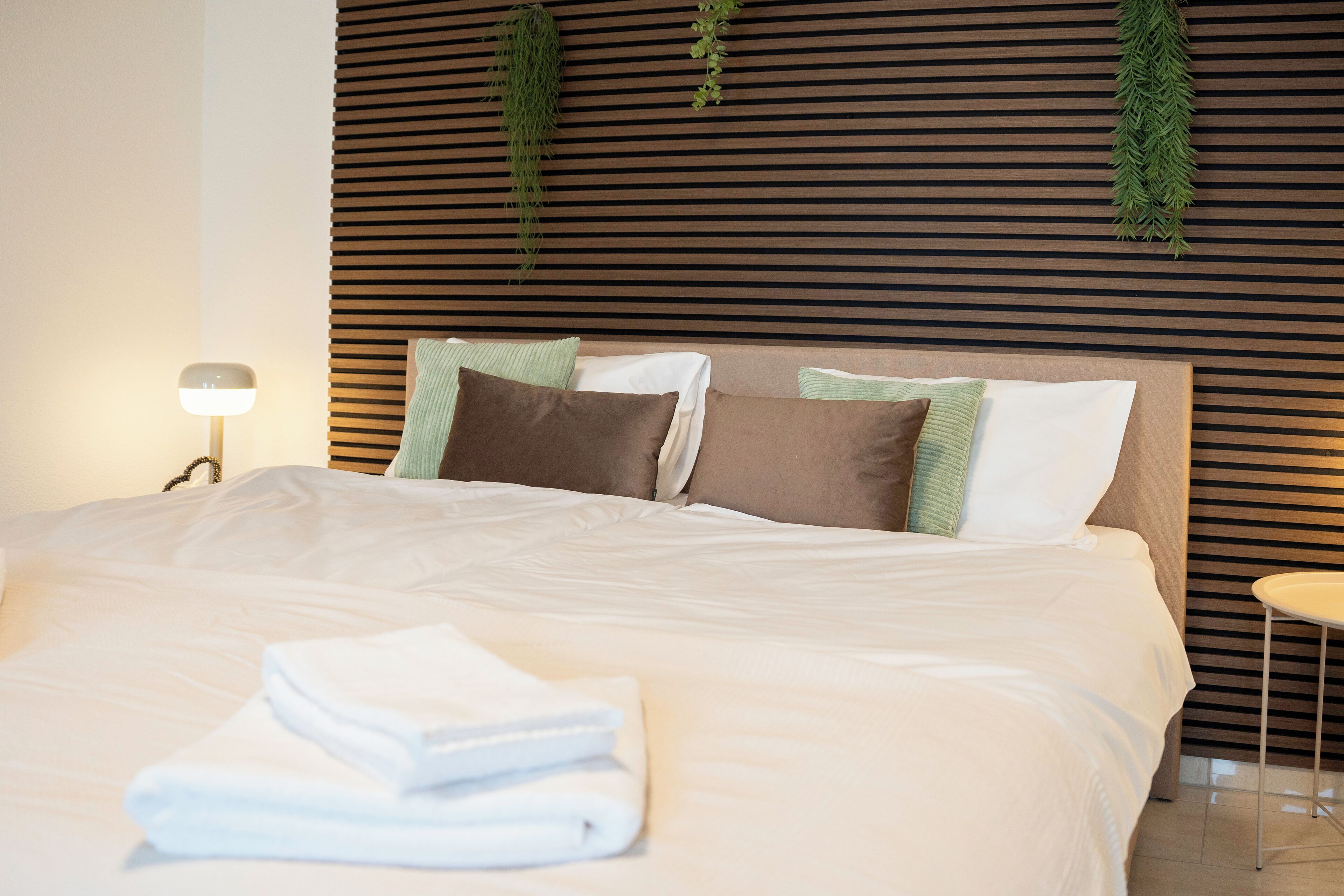 Strygejern/strygebræt, internetforbindelse, sengetøj