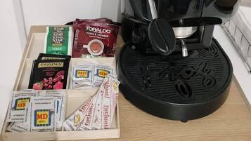 Kaffe och/eller kaffebryggare