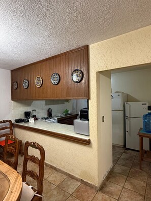 Microwave, oven, stovetop