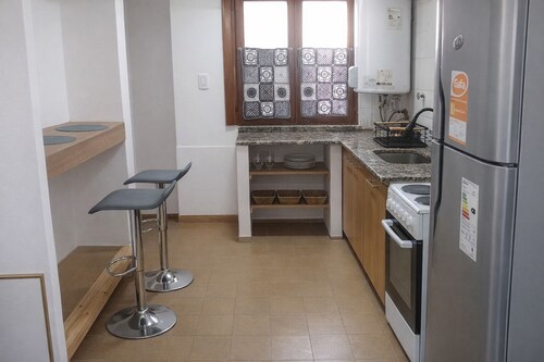 Monte Hermoso, in the heart of downtown, meters from the sea