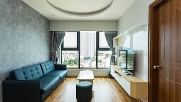 Apartment, Bergblick | Wohnbereich