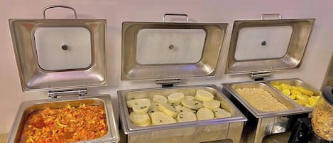 Az árban foglalt kontinentális reggeli mindennap