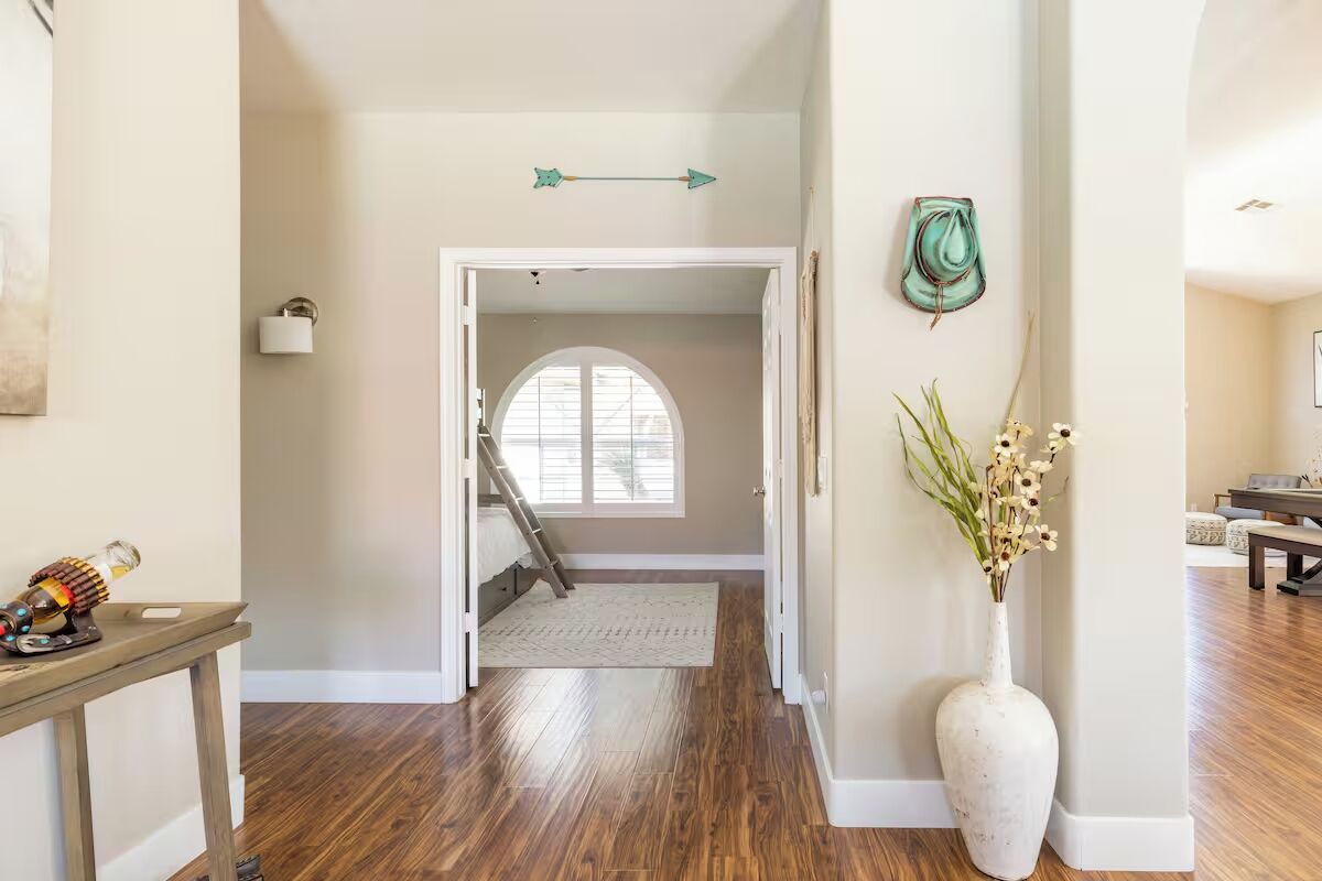 Quarto quádruplo conforto | Parte interna