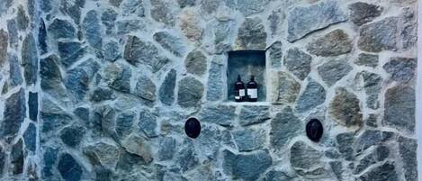 デラックス ダブルルーム ガーデンビュー | バスルーム | シャワー、タオル、石鹸、シャンプー