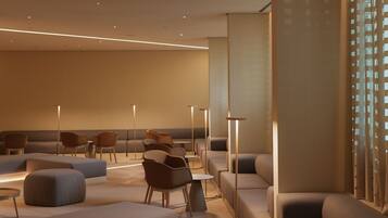 Settle into quiet corners made for reading and conversation.