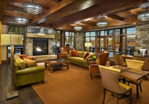 TV, fireplace, DVD player, table football - Experience luxury living at Hyatt Northstar Lodge, premier ski-in/ski-out resort (Truckee)