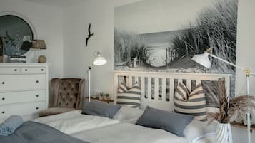 2 chambres, fer et planche Ă repasser, accĂšs Internet, draps fournis