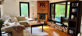 Fantastic lake house in southern Sweden - fireplace, boat & guest house