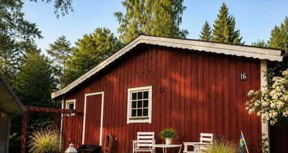 A Stunning Swedish House by the Lake • Fireplace, Boat & Separate Guest House