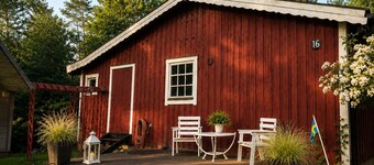 A Stunning Swedish House by the Lake • Fireplace, Boat & Separate Guest House