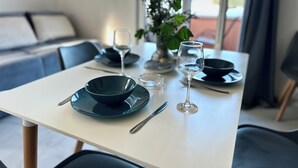 Luksusleilighet, sjøutsikt | Oppholdsområde