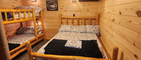 1 bedroom, travel crib, WiFi, bed sheets