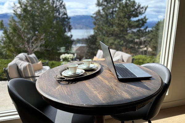 kitchen table = big window