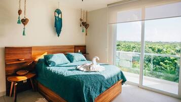 2 bedrooms, in-room safe, iron/ironing board, WiFi