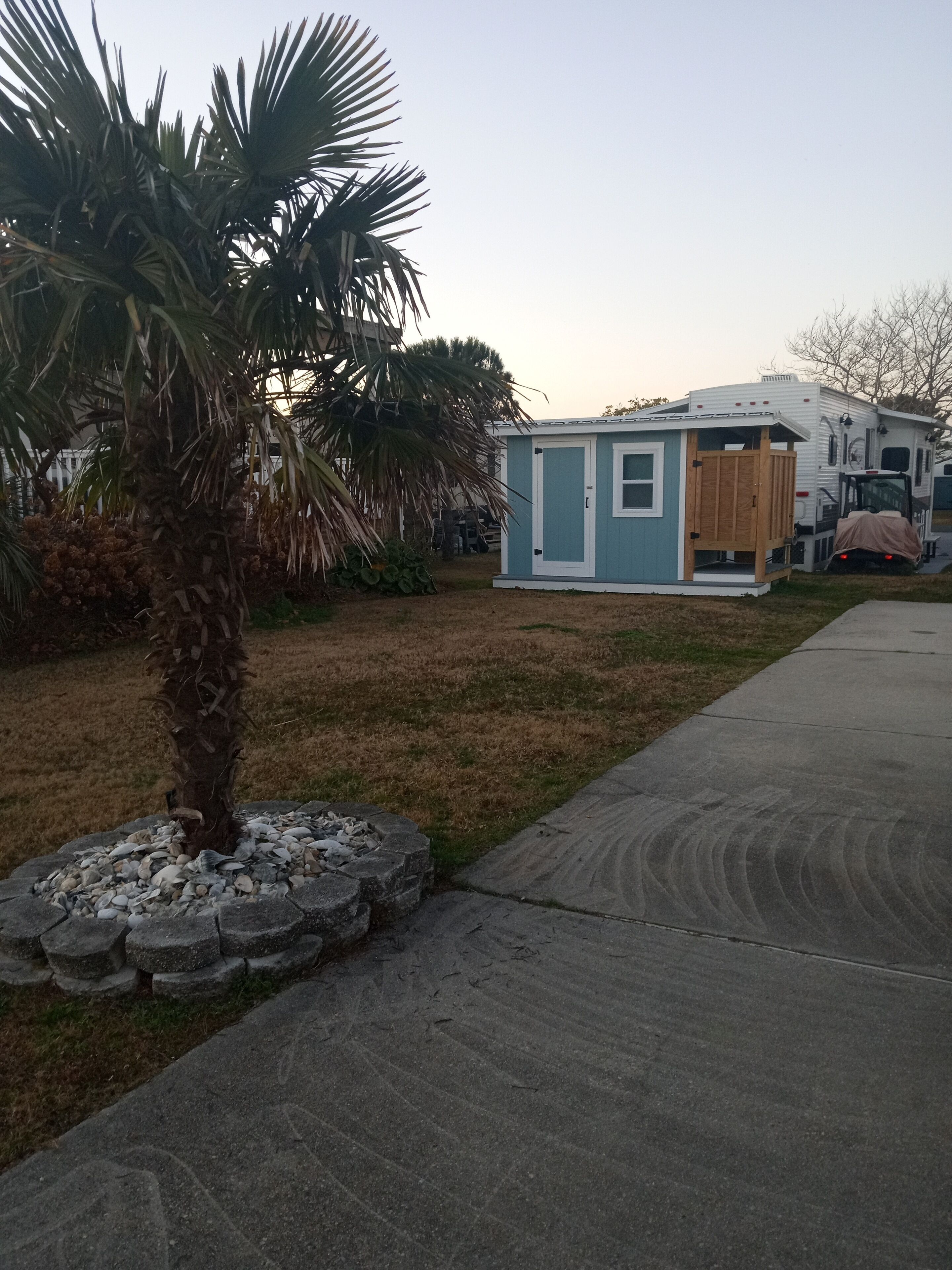 Enceinte de l’hébergement