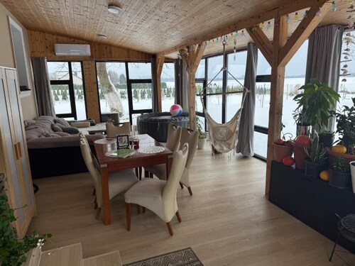 Phenomenal 3-bedroom house in charming Agroturystyka Zacisze 11 with AC