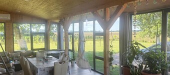 Phenomenal 3-bedroom house in charming Agroturystyka Zacisze 11 with AC