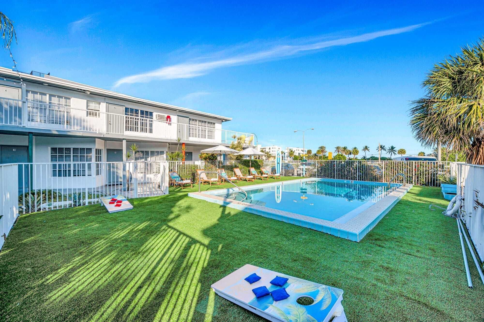 Außenpool, beheizter Pool