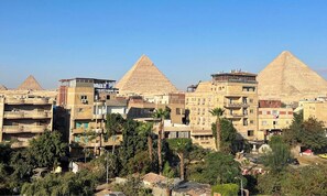View from property - Zak Pyramids Inn (Giza)