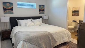 3 habitaciones, wifi gratis, ropa de cama y acceso para silla de ruedas