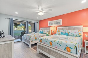 1 bedroom, individually decorated, individually furnished - Billie Jeans Bungalow! Cozy Edgewater Condo w/ Resort Amenities, Sleeps 6 (Panama City Beach)