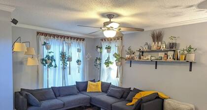 9 Min Walk Downtown, Cozy House, Private Yard
